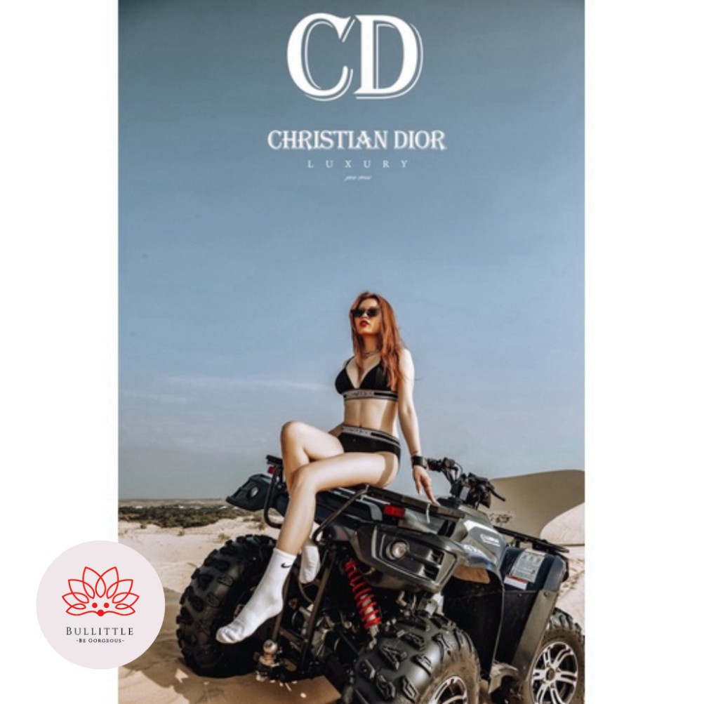[Có sẵn - Ảnh thật] Bikini Dior 2 mảnh tam giác