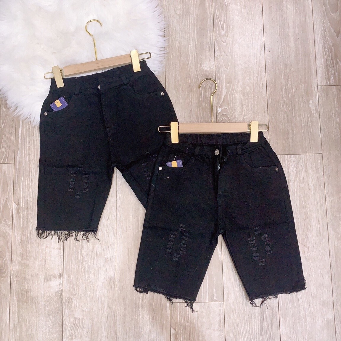 QUẦN SHORT SỌT JEAN LỬNG NỮ KIỂU NGỐ CHẤT VẢI CO DÃN ULANGZZ SIÊU HOT