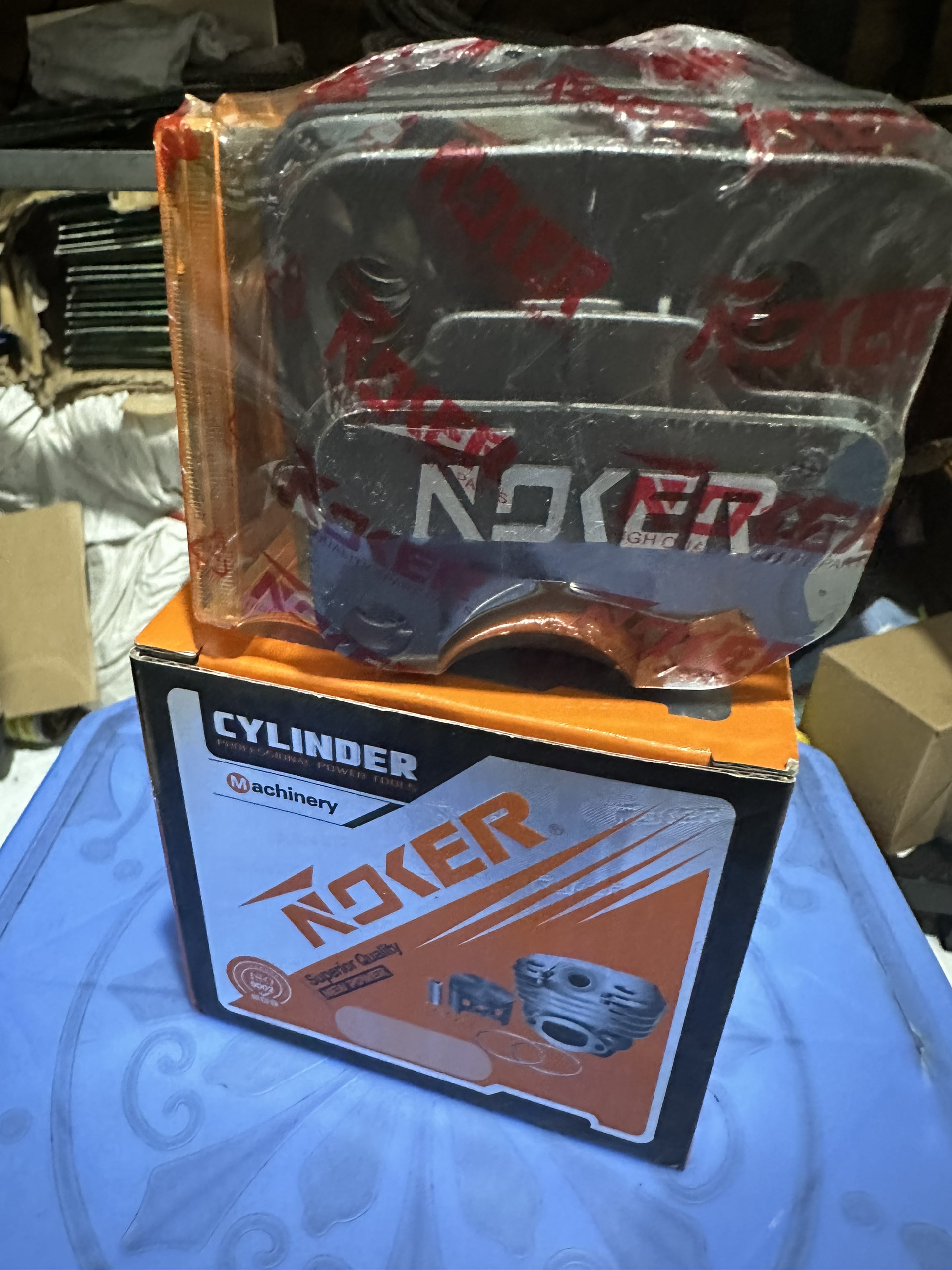 ( NOKER) ]Bộ Nòng ( Xylanh) máy cưa xích 5200/ Bộ hơi máy cưa xích 5200. 45 LY