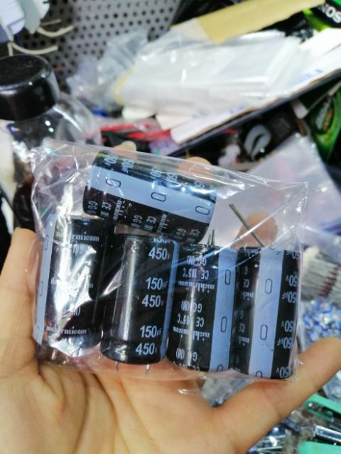 5c Tụ hóa 150uf 450v