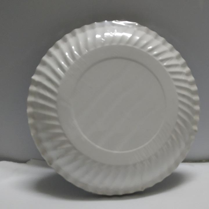 Đĩa Giấy Mpet Bạc 16cm- 20 cái