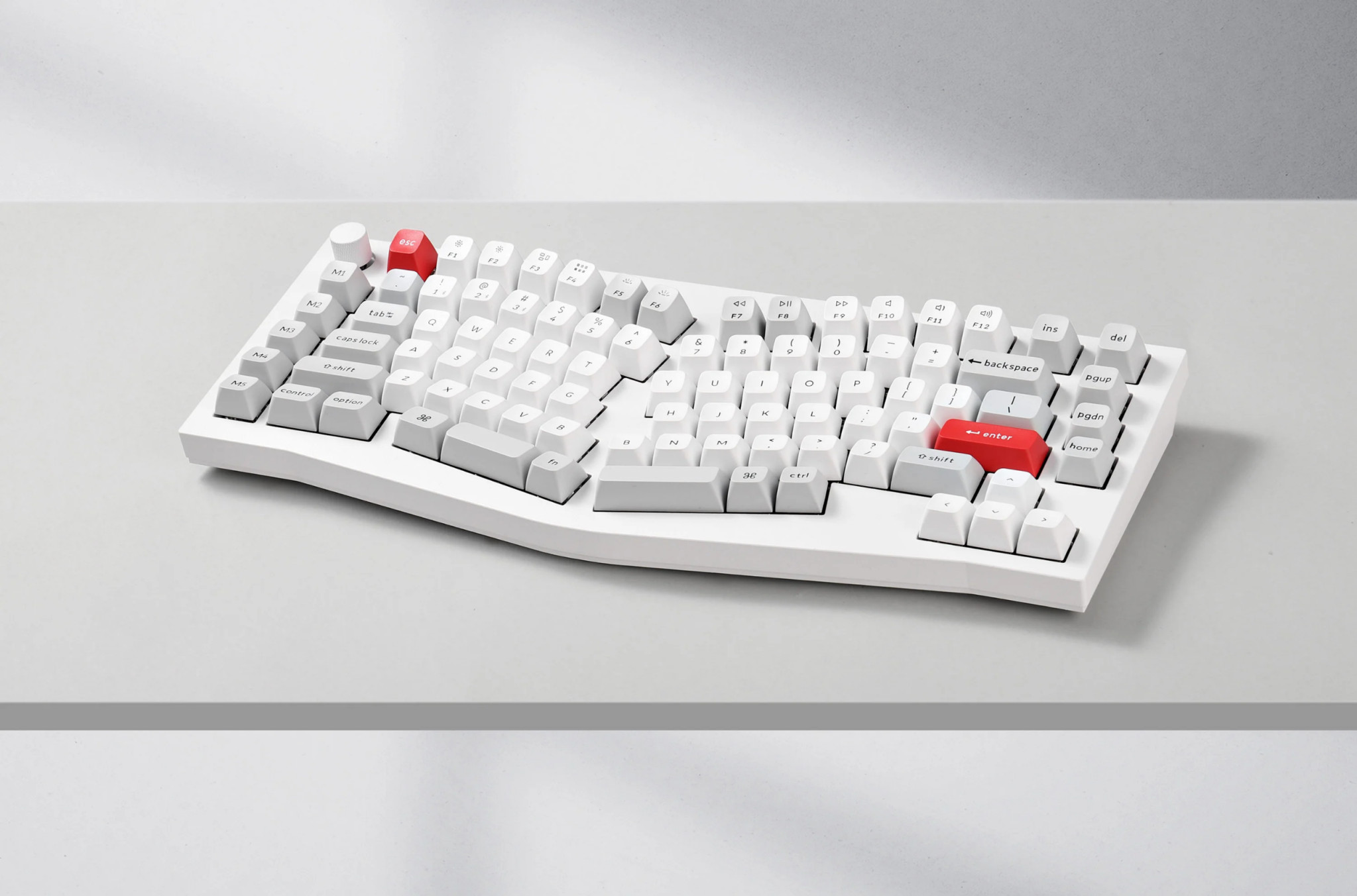Bàn phím cơ custom keychron Q10 Pro Knob (ALICE LAYOUT) (Gasket Mount / RGB / Hotswap )