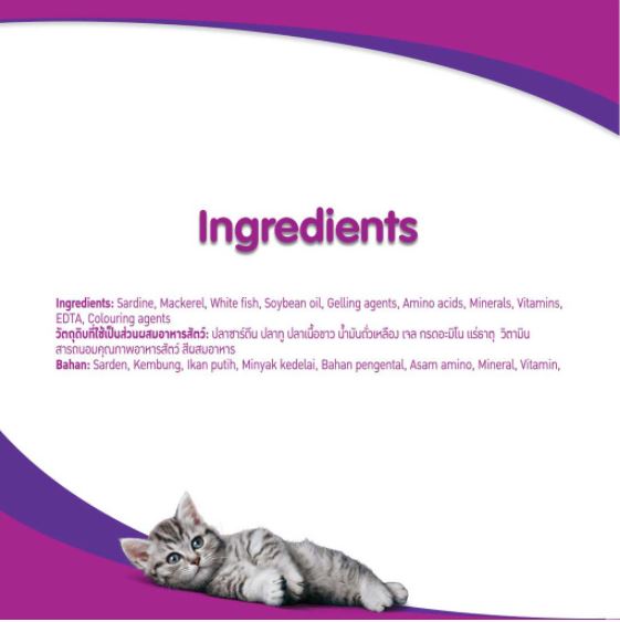 Pate Whiskas cho mèo con 80g các vị