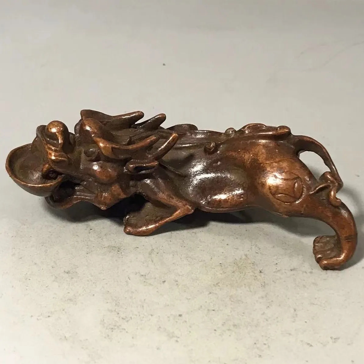 Back to the countryside, pure copper, red copper, solid copper ware, dragon fish ornaments, pendants, antiques, tables, tea pets