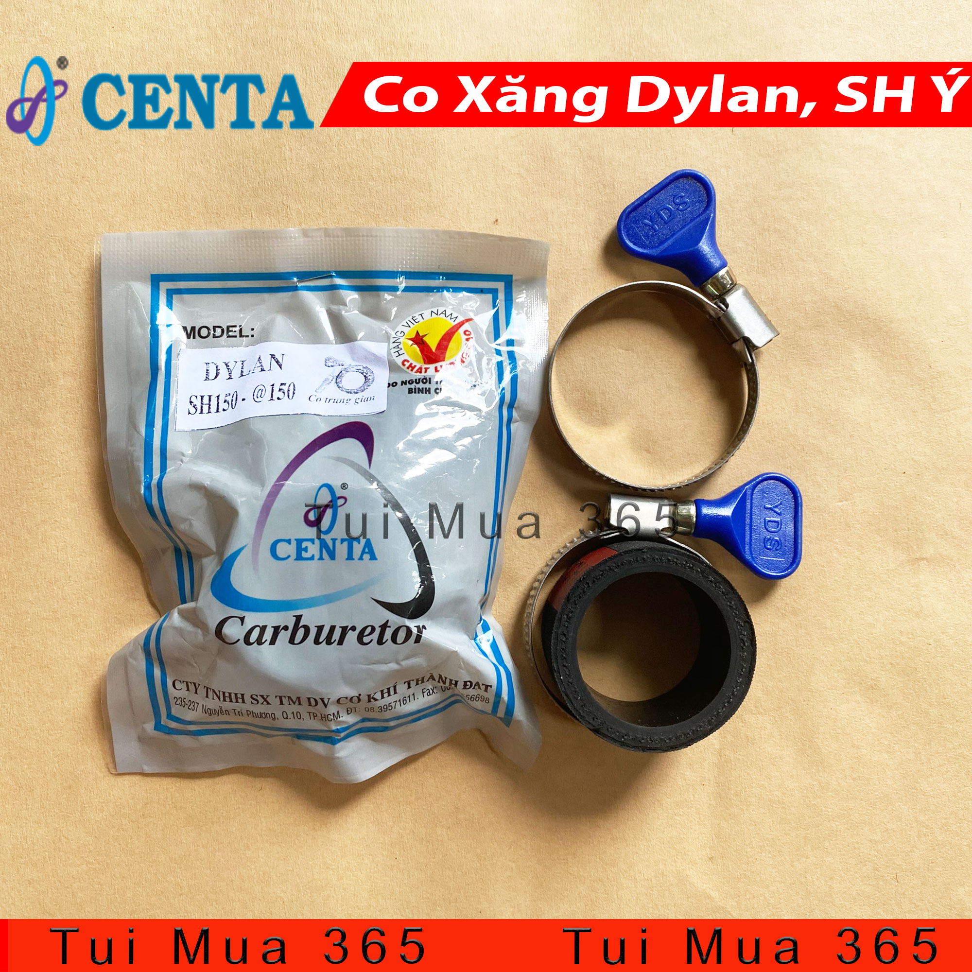 [HCM]Co xăng cho xe Honda Dylan SH Ý A Còng Centa