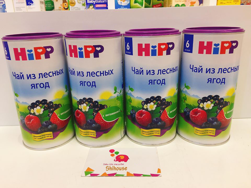 Trà Hipp nội địa Nga cho bé