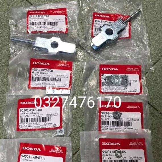 Bộ ốc pass tăng sên, xích xe FUTURE Mập, LED, WAVE 125i...  zin