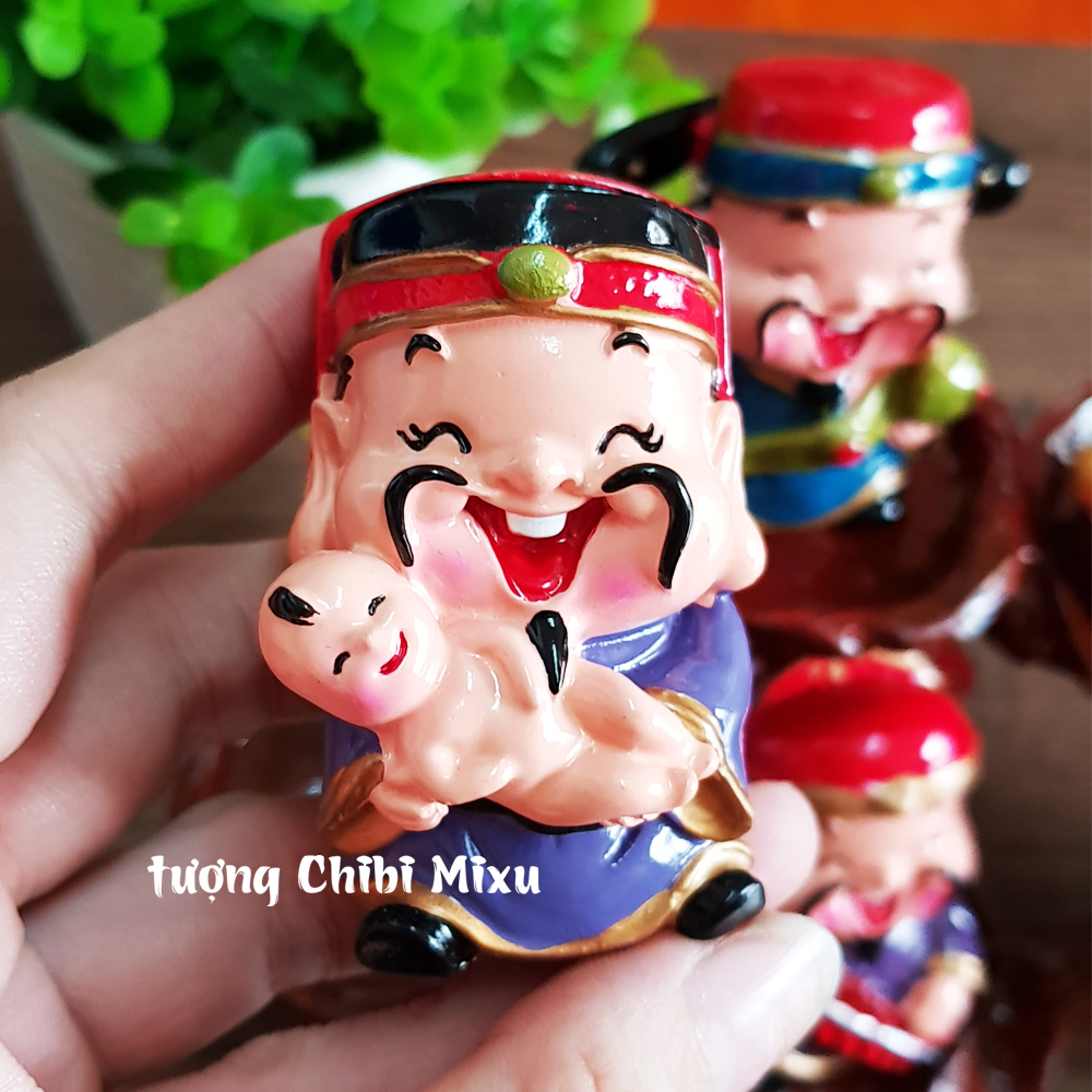 Bộ 05 tượng Ngũ Phúc 6cm