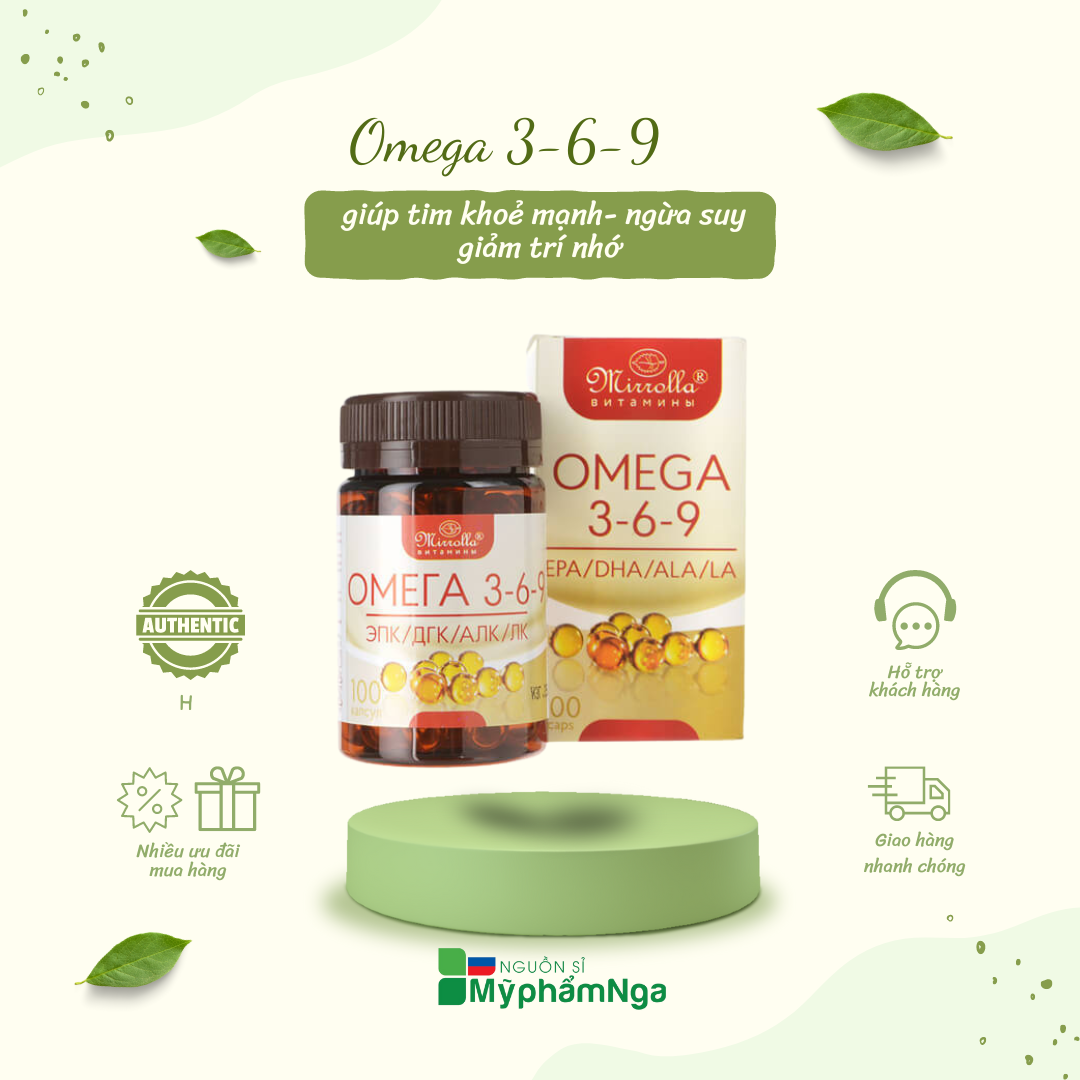 Sản Phẩm Omega 369 Mirrolla của Nga