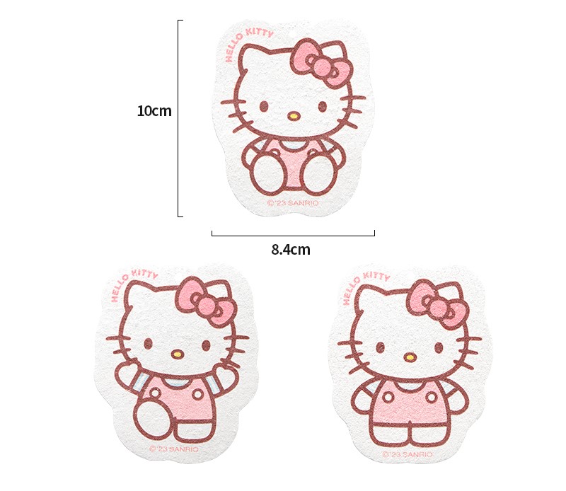 🌸MIẾNG XỐP RỬA CHÉN HELLO KITTY CHÍNH HÃNG SANRIO