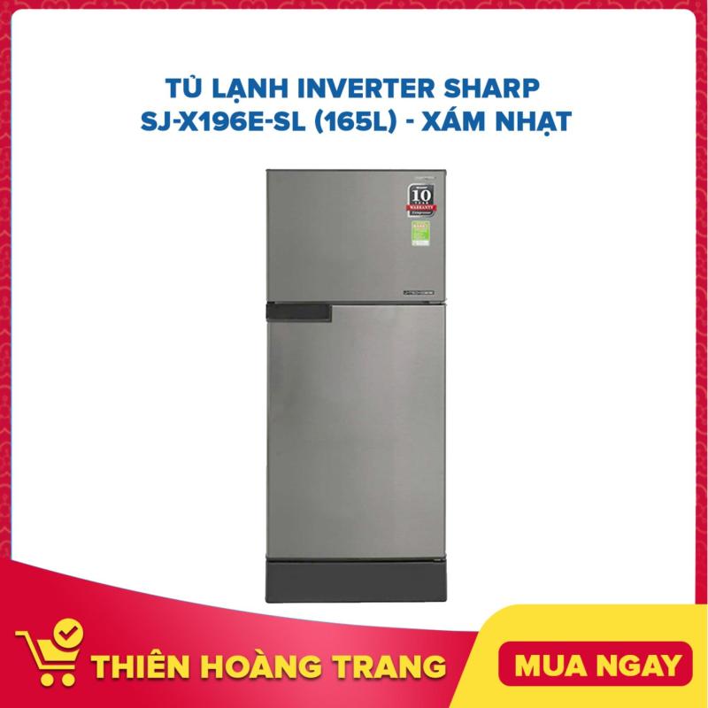 Tủ Lạnh Inverter Sharp SJ-X196E-SL (165L) - Xám Nhạt
