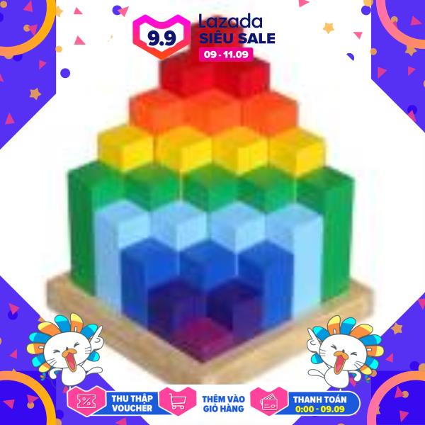 [HCM]Tháp Diamond bằng gỗ winwintoys 61142