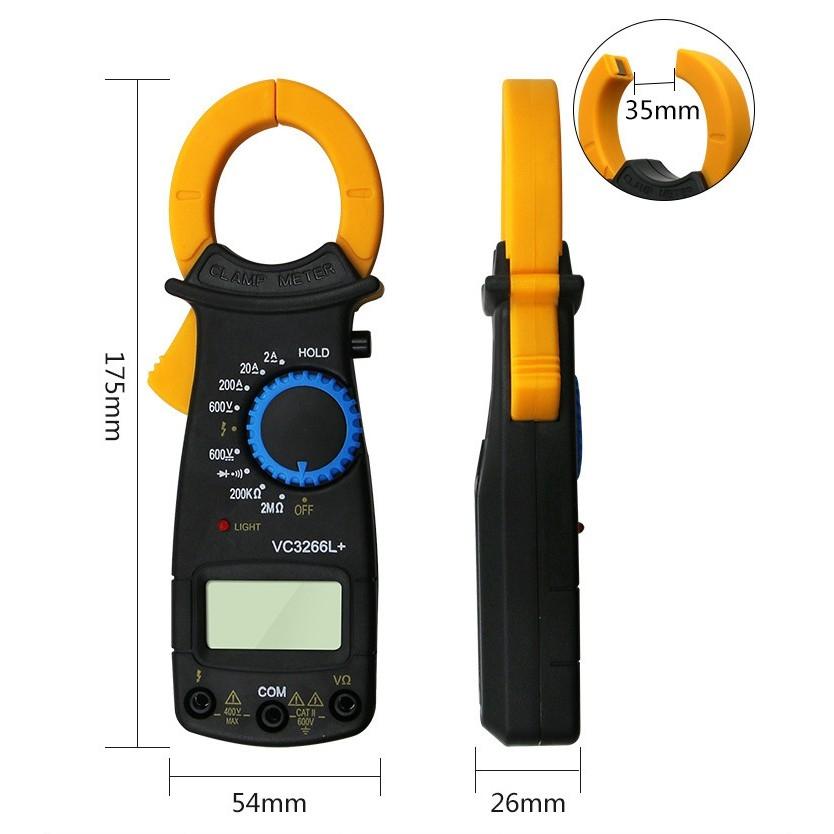 [HCM]Ampe Kìm Kẹp Vạn Năng Đo Dòng VC3266L+