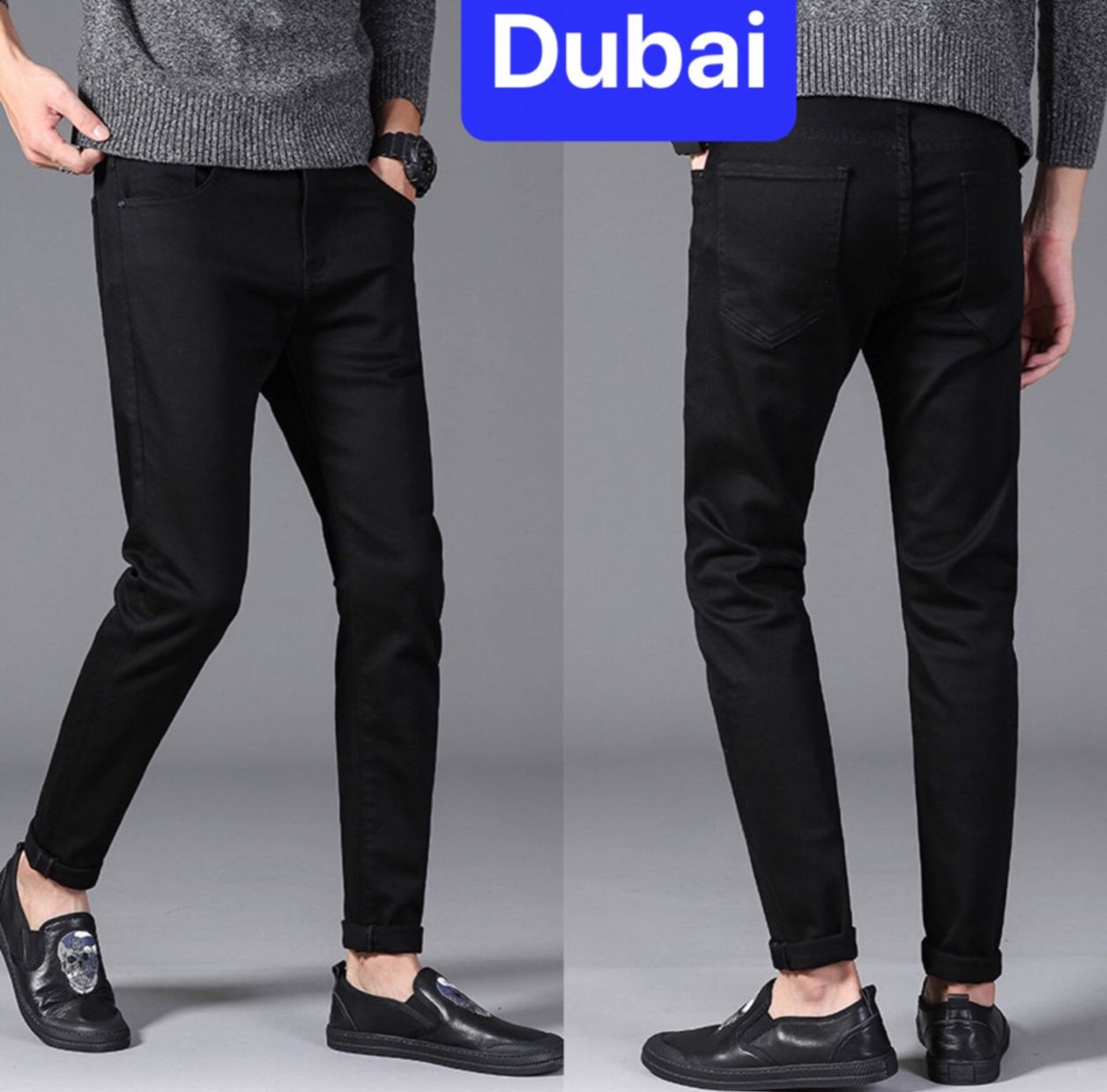 QUẦN BAGGY JEAN NAM CHẤT BÒ XANH WASH XÌ TEEN HÈ HÀN QUỐC HOT TREND DB-78 - DUBAI FASHION