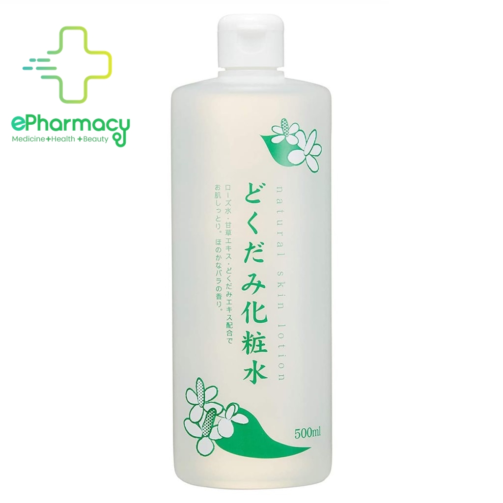 Toner Dokudami Chinoshio Natural Skin Lotion Nước Hoa Hồng Chiết Xuất Từ