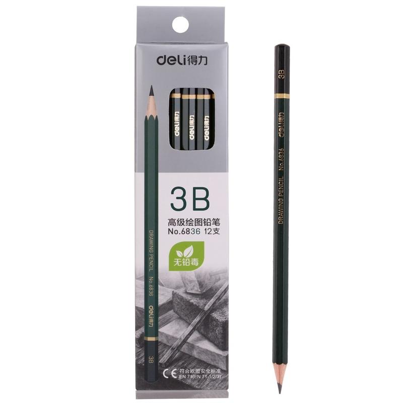 [HCM]Combo 3 cây Bút chì 3B deli 6836