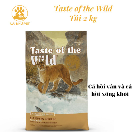 Hạt taste of the wild cho mèo bao 2kg- lainhupet -5934