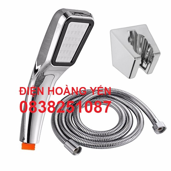 Bộ sen vòi tăng áp - bộ tay sen tăng áp kiểu vuông