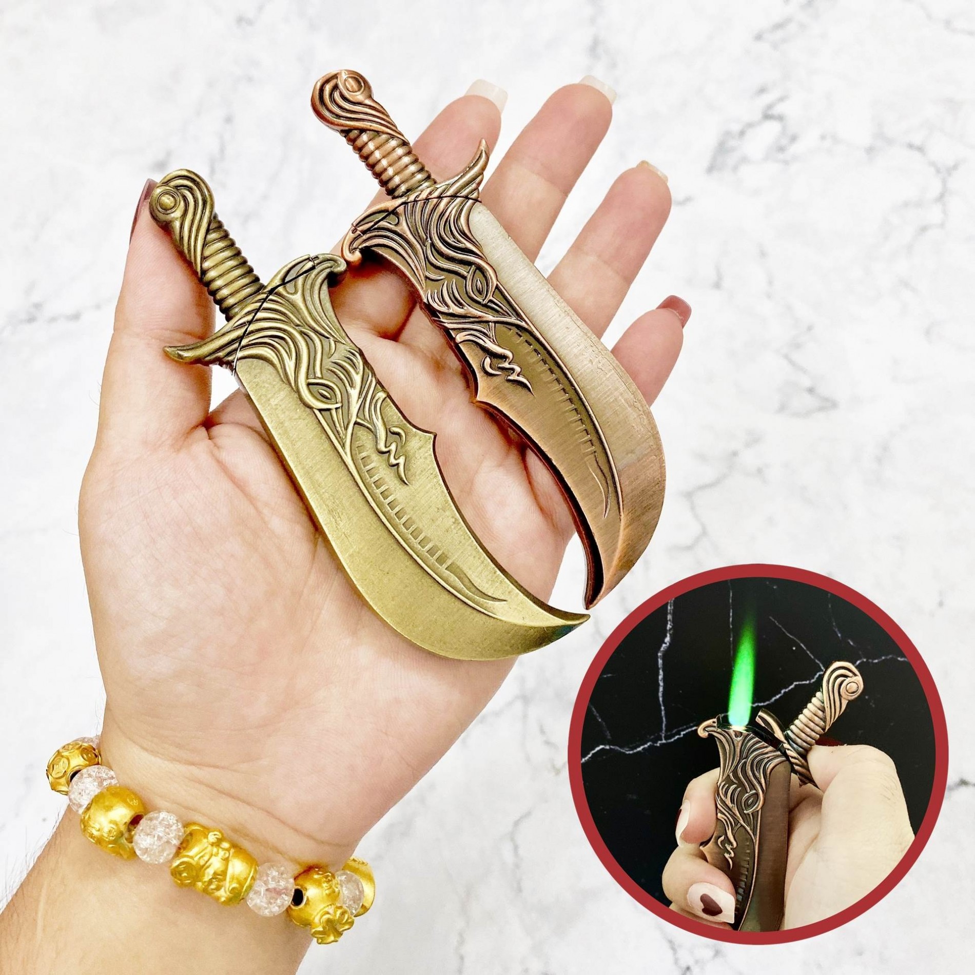 (BẬT LỬA ĐỘC LẠ) HỘT QUET KHÈ HÌNH CÂY ĐỒ LONG ĐAO GIÁ RẺ