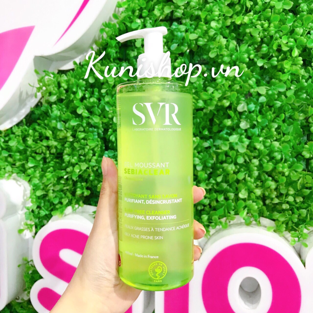 Sữa rửa mặt SVR Sebiaclear gel moussant