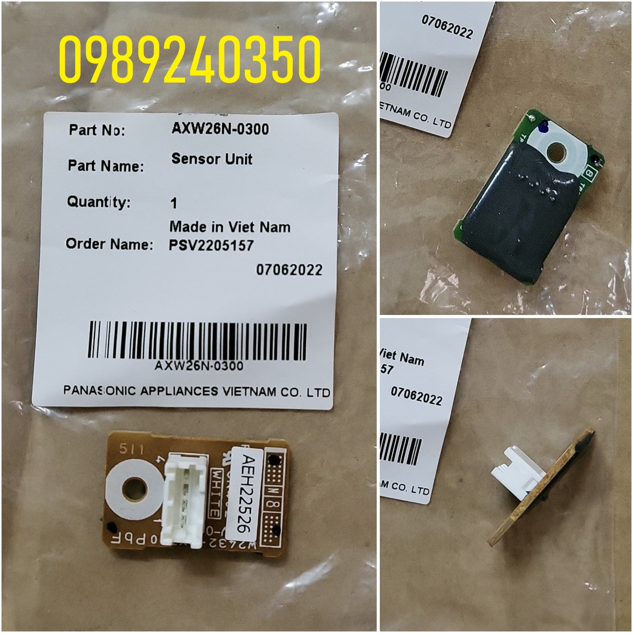 Công tắc từ cửa máy giặt Panasonic chính hãng