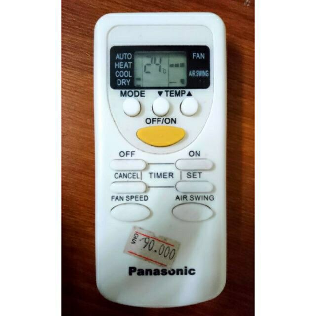 Khiển điều hoà Panasonic 2 chiều