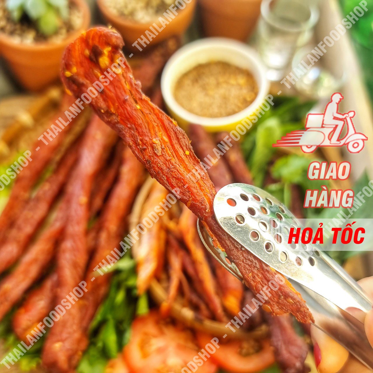 Thịt Nai Gác Bếp Túi HCK 500Gr