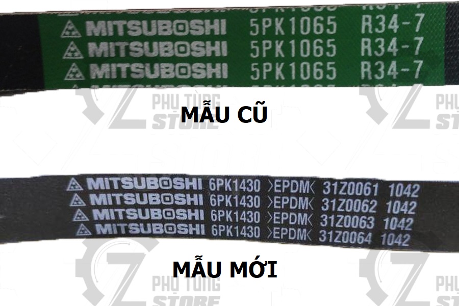 Dây curoa Mitsuboshi 6PK2155