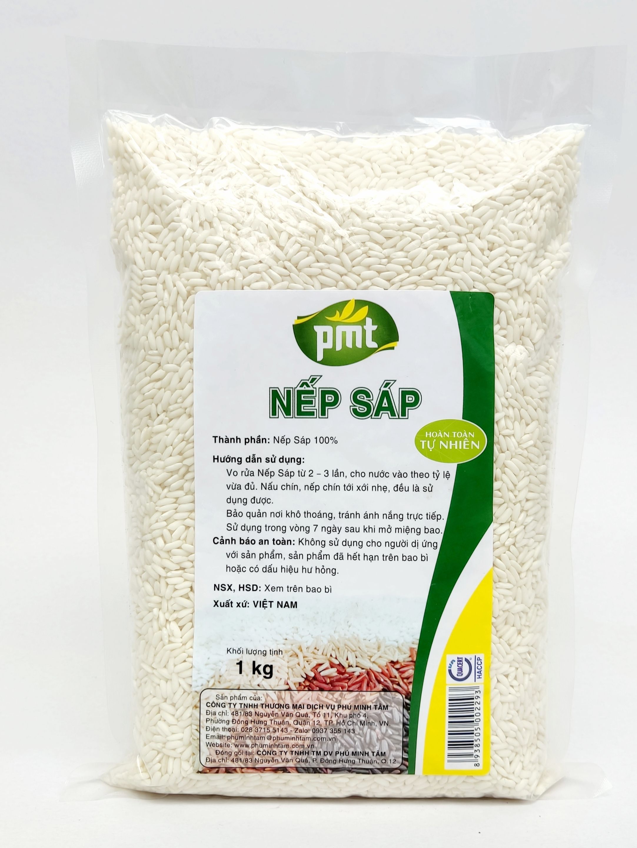 Nếp sáp Phú Minh Tâm 1kg
