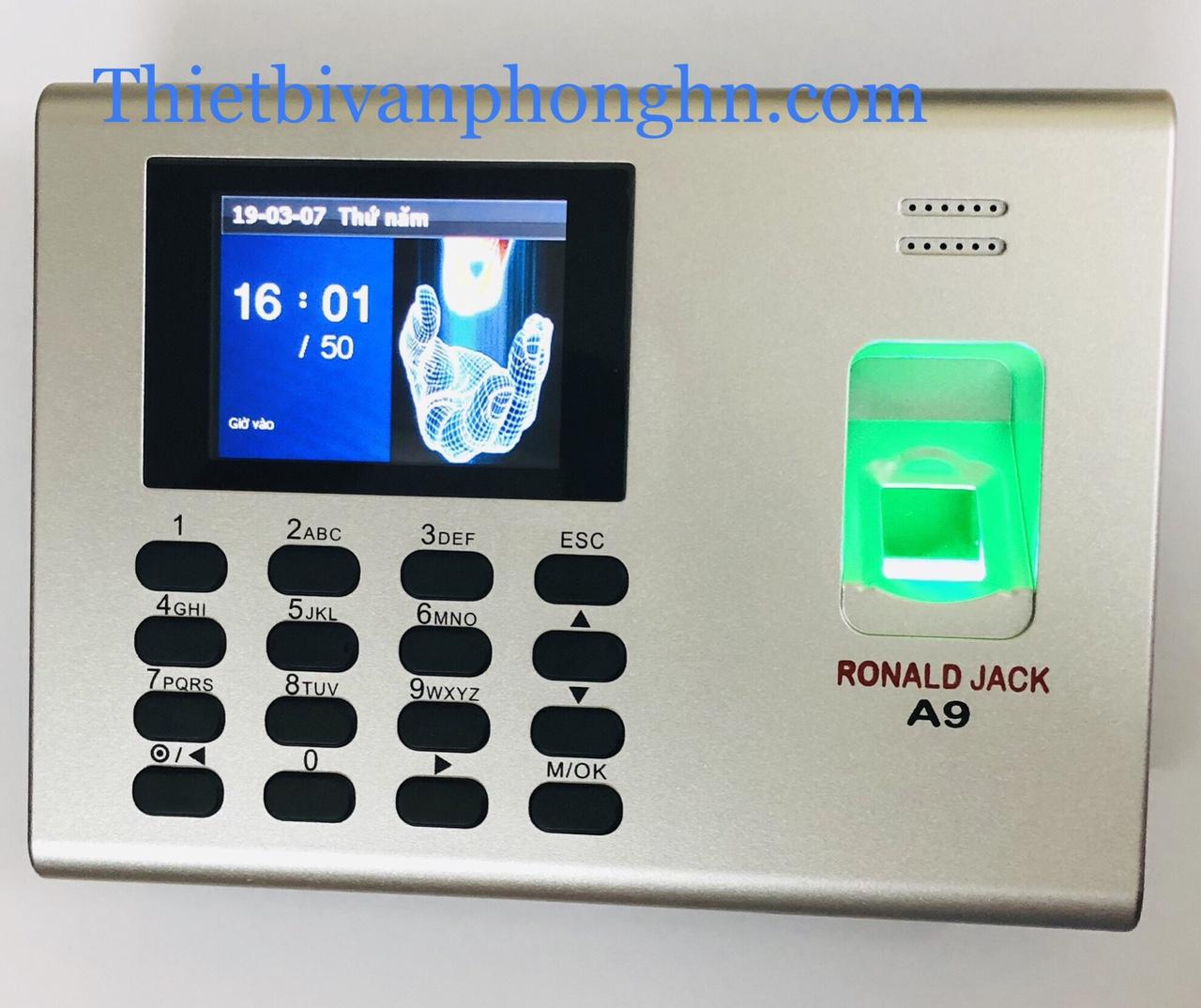 Máy chấm công vân tay Ronald Jack  A9