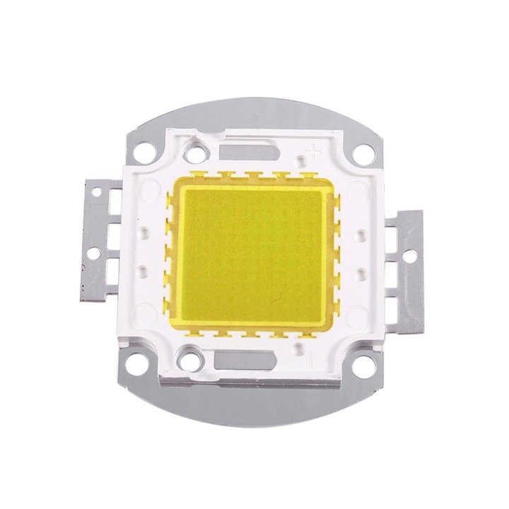 Nhân LED 12V 100W Màu Trắng Sáng/Vàng Ấm
