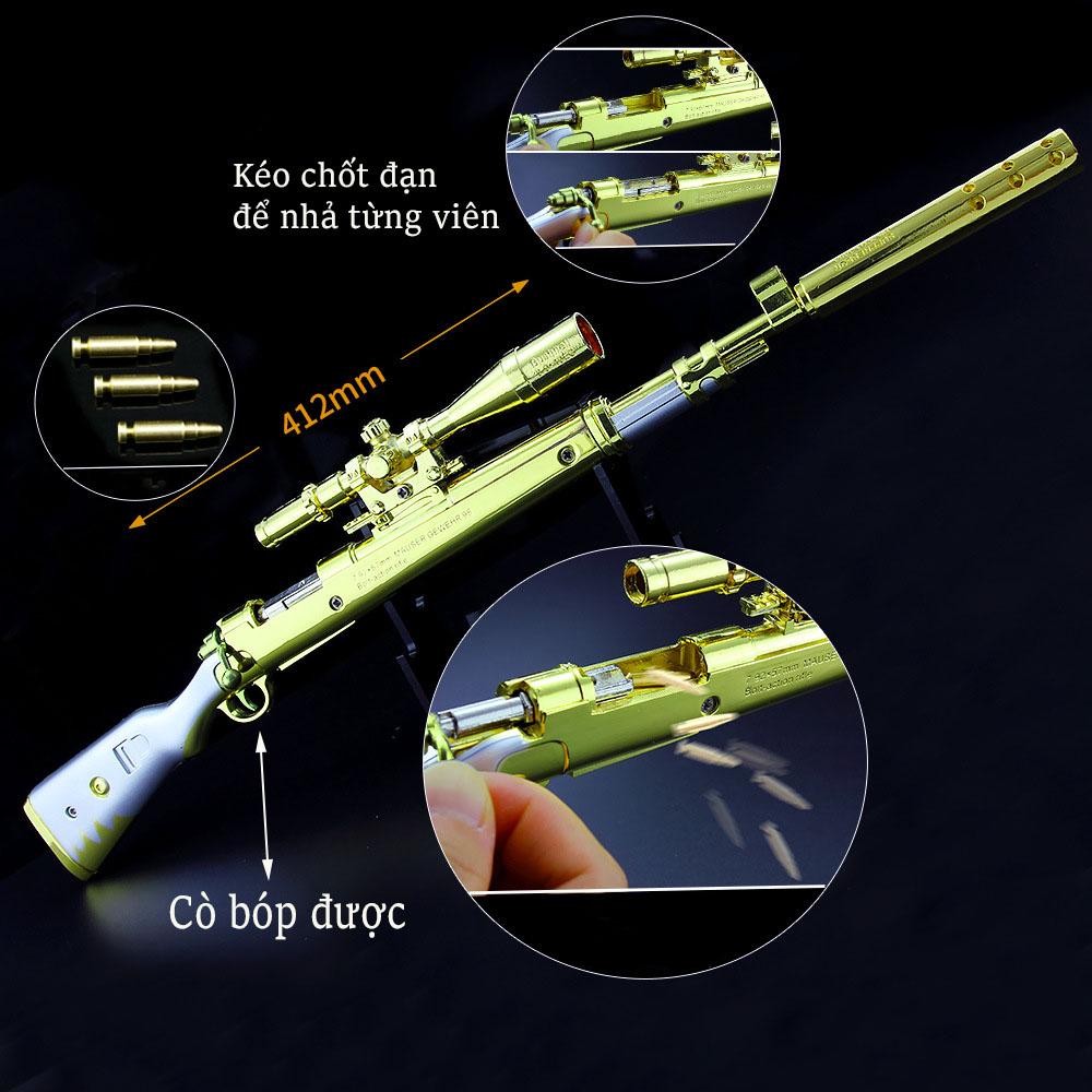 Mô Hình Kar-98 Skin Vàng Trong PUBG