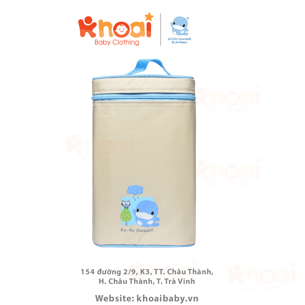 Túi ủ ấm bình sữa Kuku Duckbill