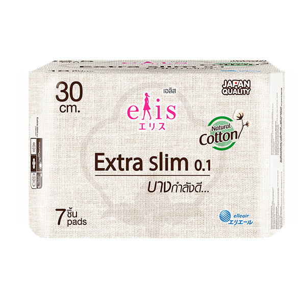 Băng vệ sinh Elis Extra Slim siêu mỏng ngày đêm 30cm – 7 miếng