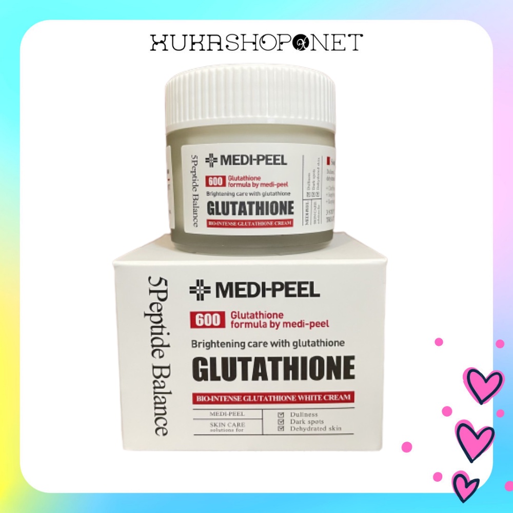 Kem dưỡng trắng da hàn quốc medi-peel glutathione 600 white cream medi peel