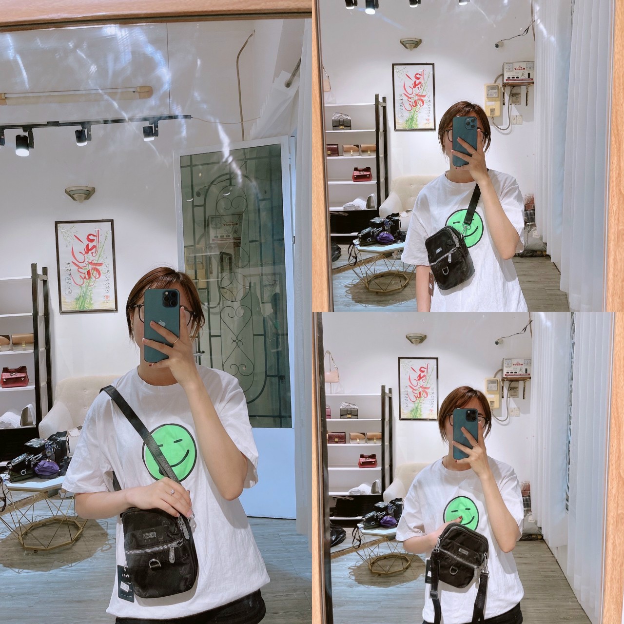 Túi đeo chéo nữ - Sale xã hàng (đủ màu)