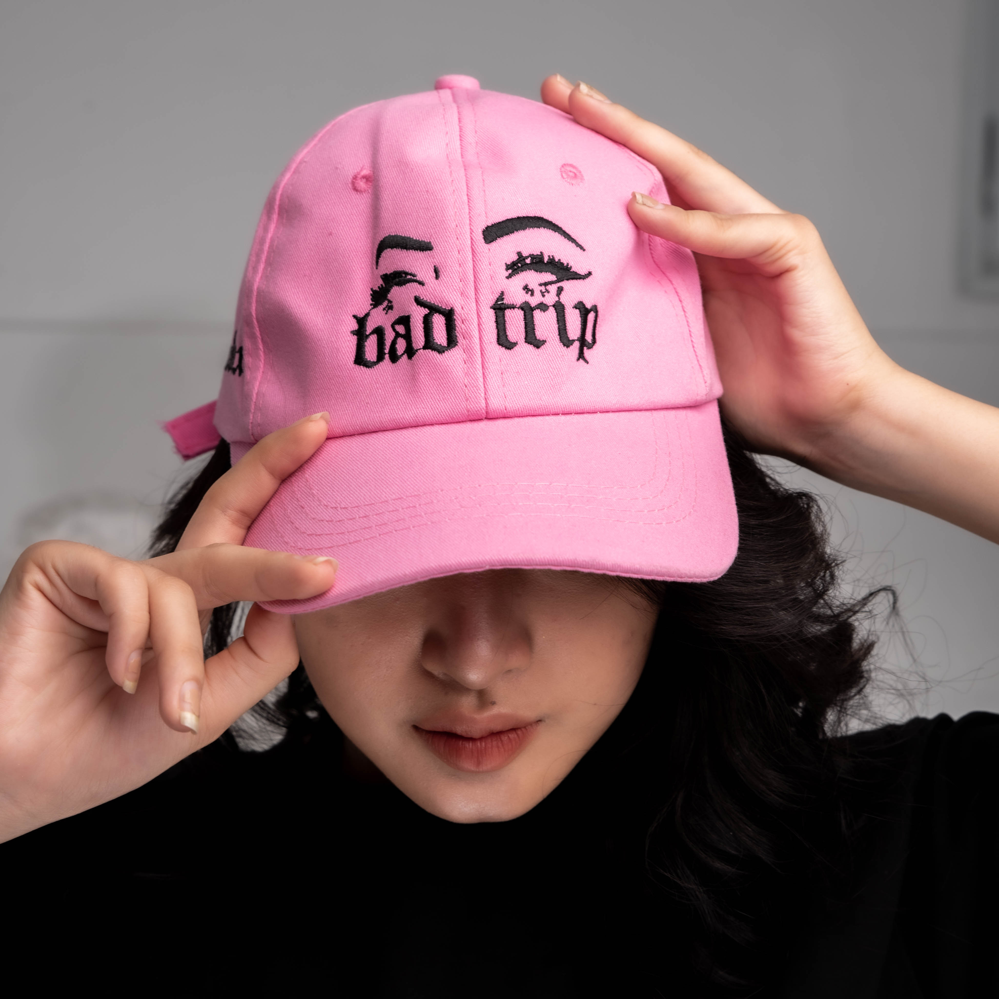 PARADOX Nón kết BAD TRIP CAP  - WHITE WORDING