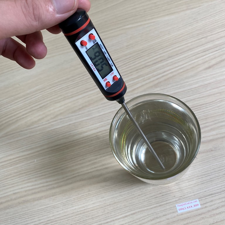 Nhiệt kế đo nhiệt độ nước pha trà , sữa