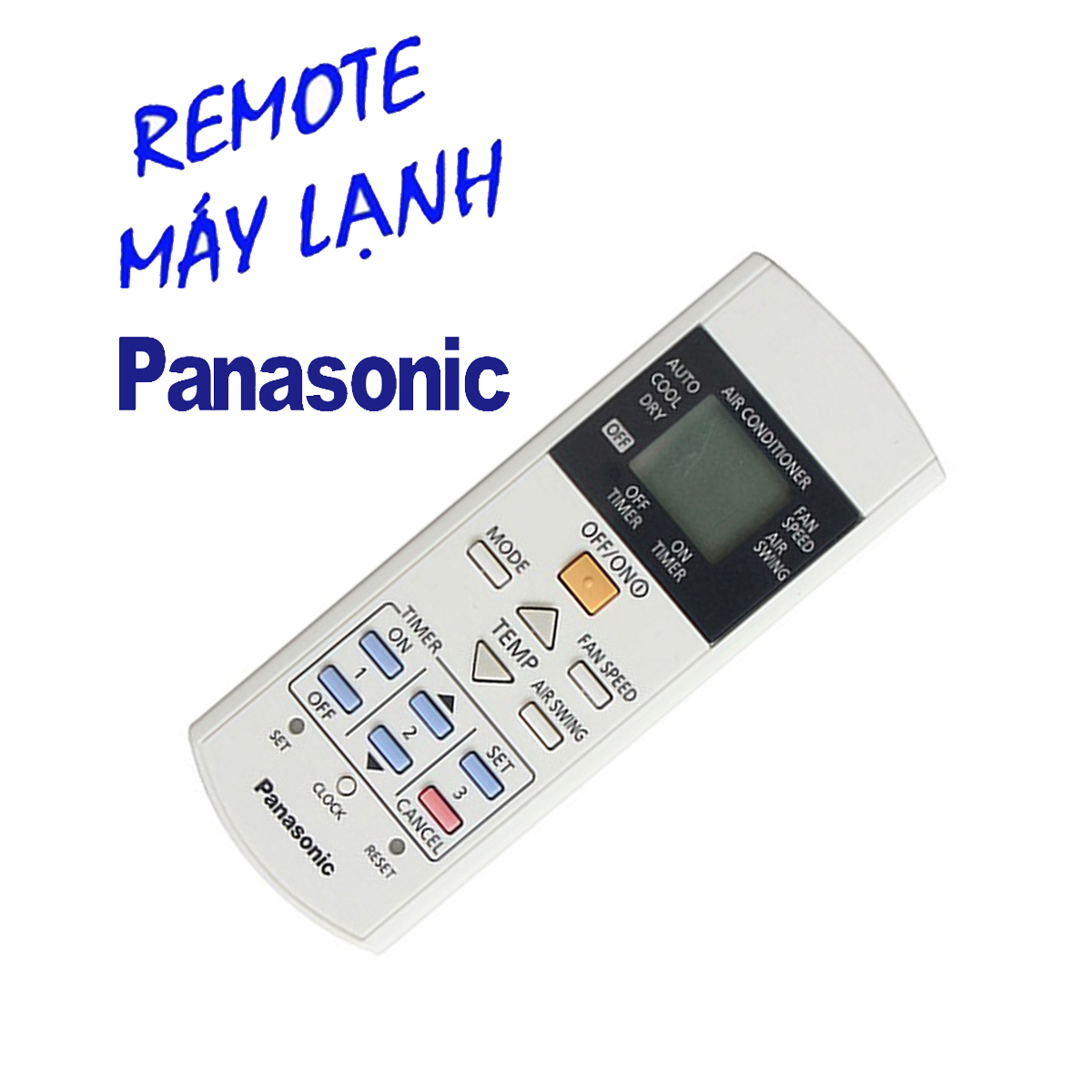 REMOTE ML PANASONIC A/C BỀN ĐẸP CHÍNH HÃNG
