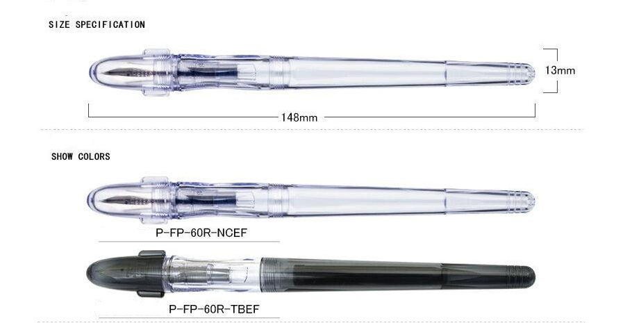 BÚT MÁY PILOT FP-60R PENMANSHIP (ngòi EF)