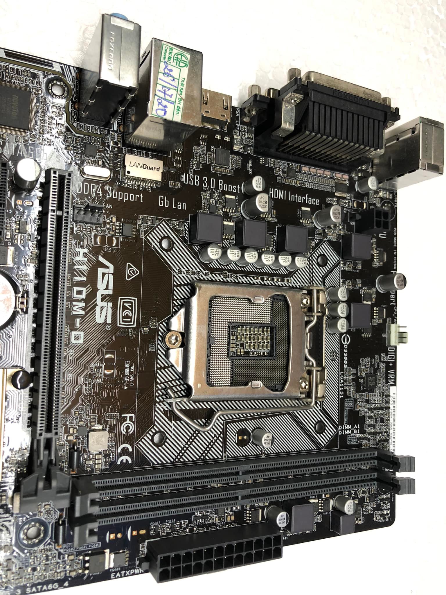 Main máy tính ASUS H110 đã test kĩ