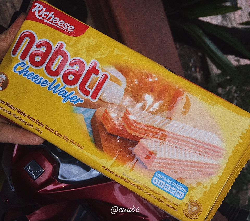 SÉT 2 CHIẾC BÁNH VỊ PHÔ MAI NABATI SIÊU NGON