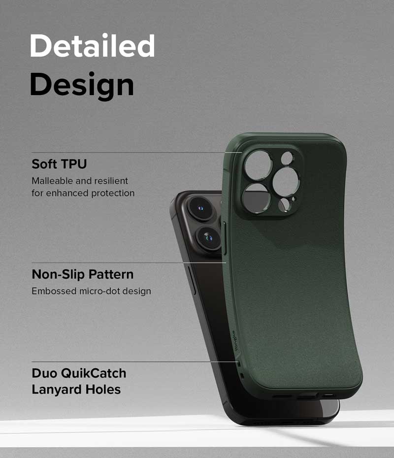 Ốp lưng iPhone 15 Pro Max/15 Pro/15 Plus/15 RINGKE Onyx