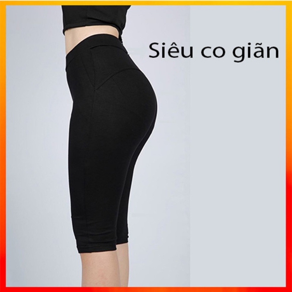 Quần Legging Ngố Lửng Qua Gối  Nữ BigSize
