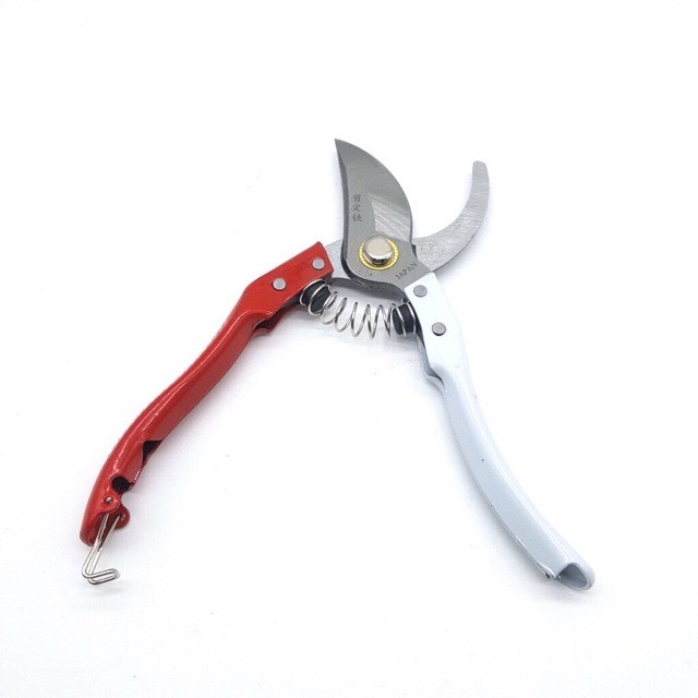 [HCM]Kéo cắt cành 200mm cán trắng đỏ