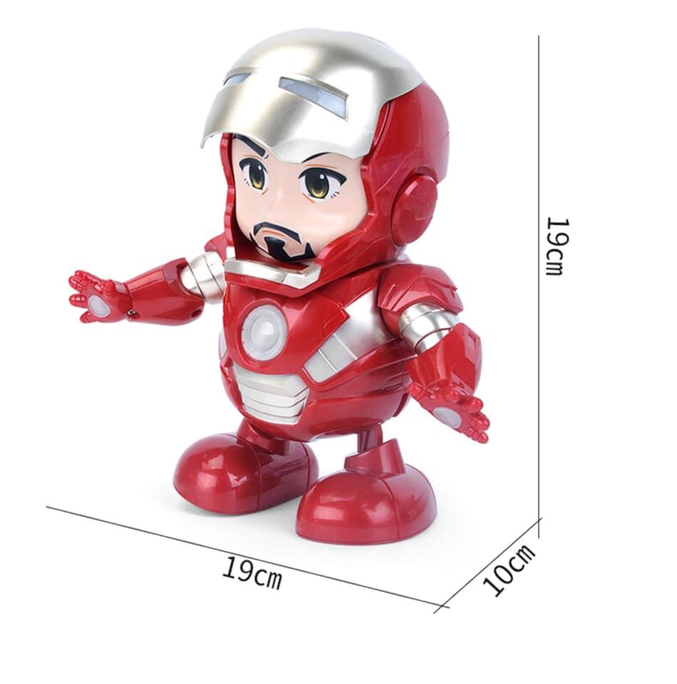 Đồ Chơi Robot Iron Man Nhảy Múa Làm Quà Tặng Cho Con