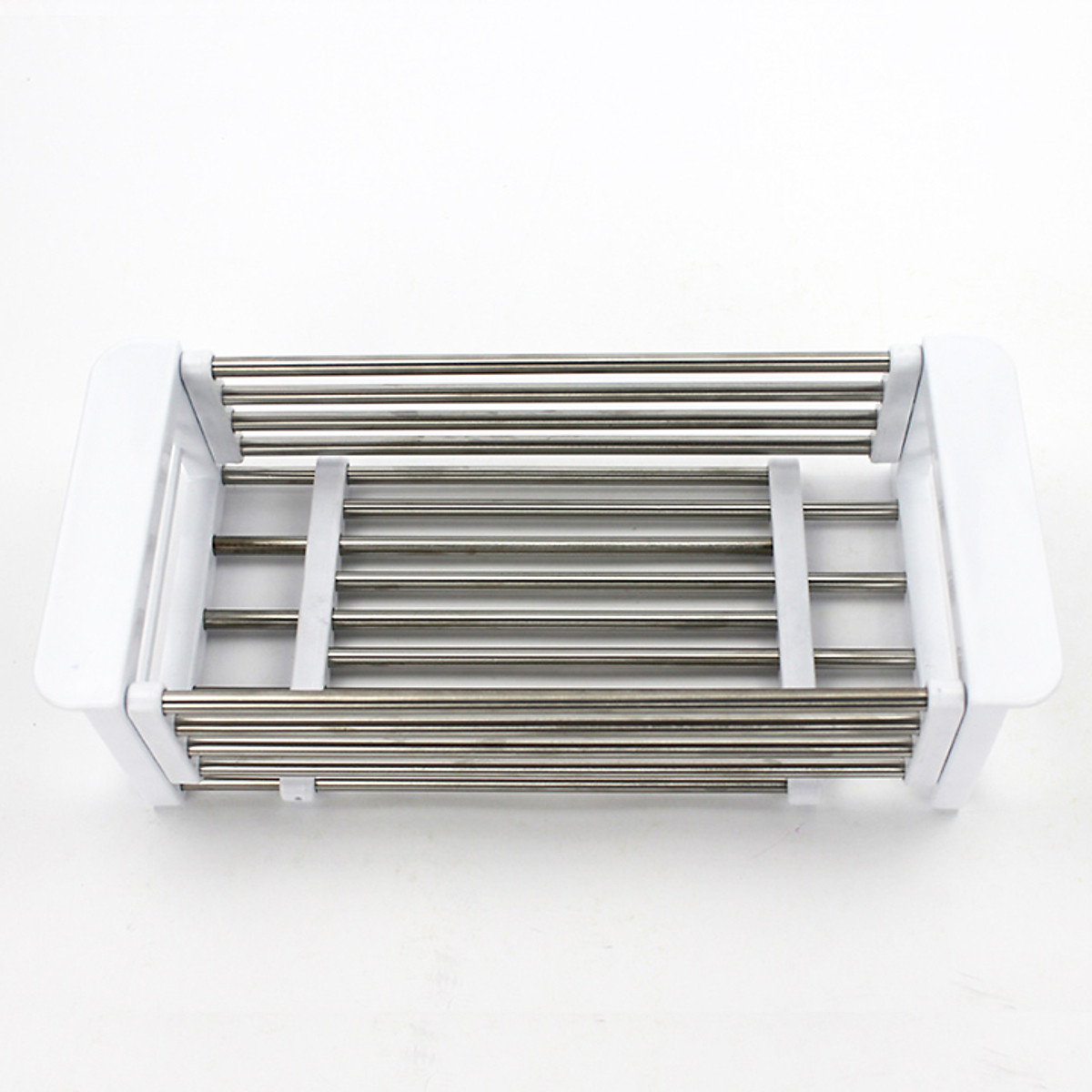 Khay inox kê bồn rửa chén co giãn