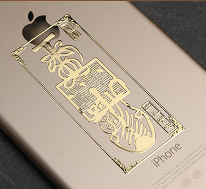 Lá Bồ Đề Phật Bà Quan Âm may mắn tài lộc bình an màu vàng. Đặt bàn thờ, đặt túi ví tiền để thu hút tài lộc. - Linh phù dán điện thoại nhà cửa