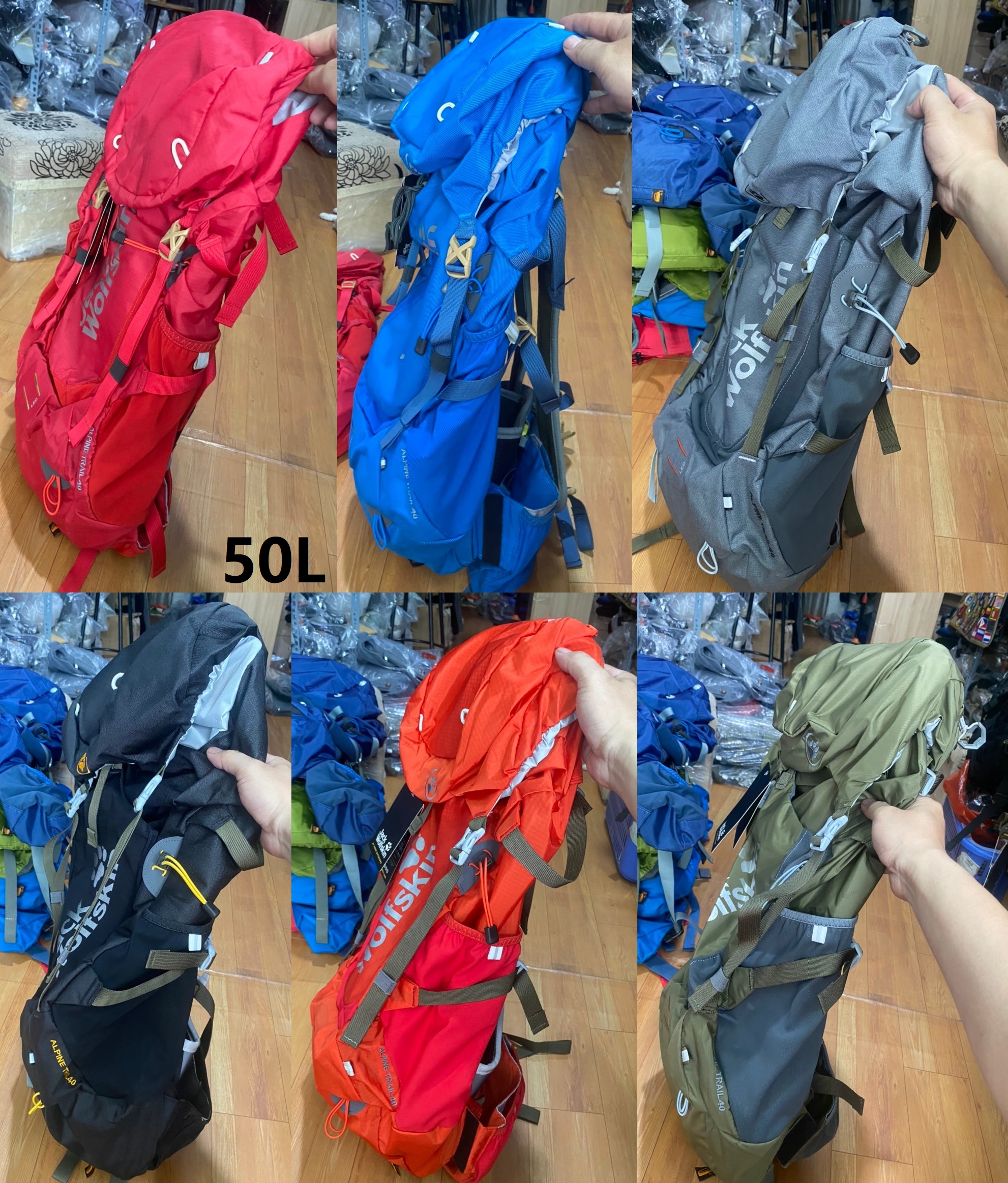 Balo Jack Wofskin Highland Trail XT 50