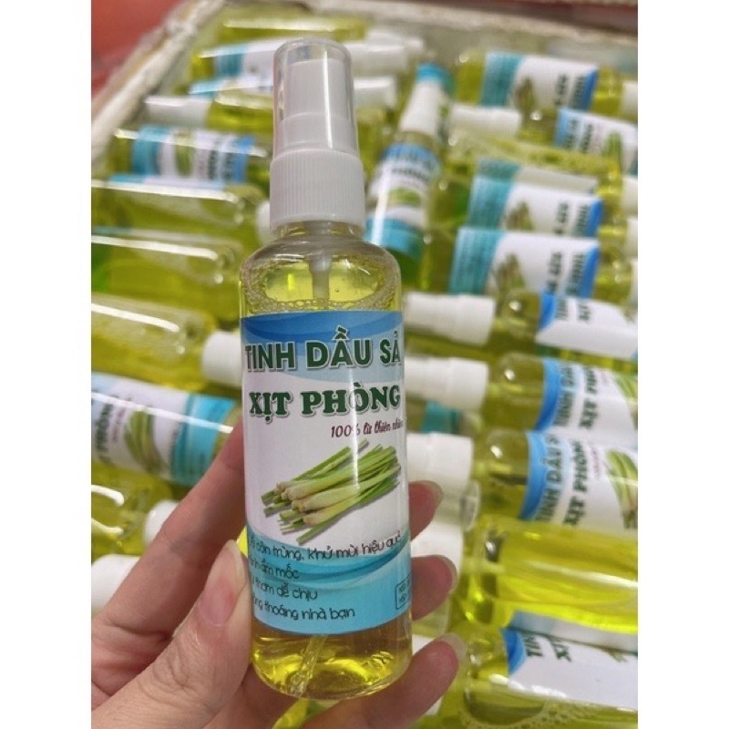 Lemongrass essential oil mosquito repellant room spray super good 100ml
